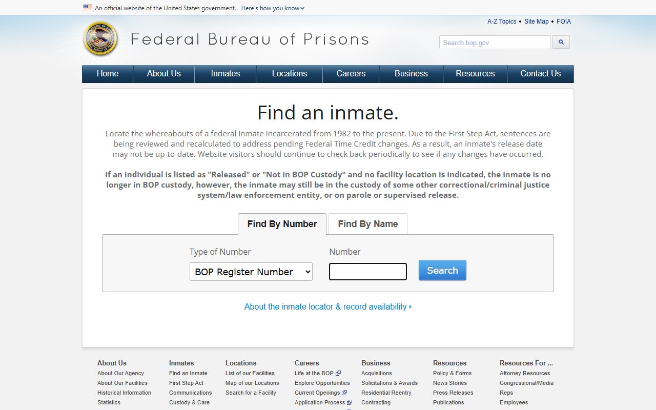 Wayne County Circuit and Superior Courts federal inmate locator comparison