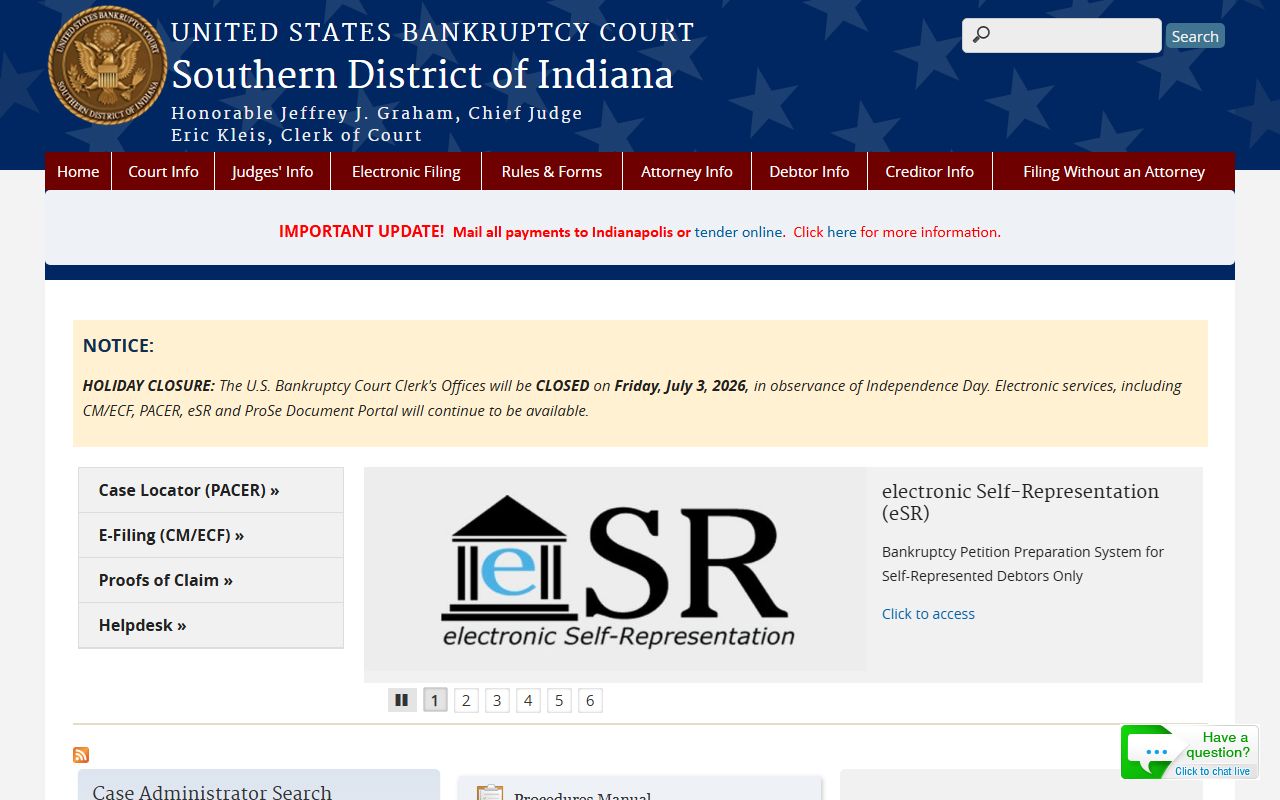 Wayne County Circuit and Superior Courts federal bankruptcy record comparison
